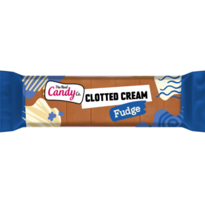 Clotted Cream Fudge Bar 130g pre packed creamy traditional fudge from Planet Pick n Mix
