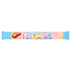 Flumps 20g pink and white twisted marshmallow sweet from Planet Pick n Mix