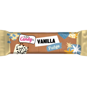 Vanilla Fudge Bar 130g pre packed creamy vanilla fudge from Planet Pick n Mix
